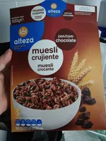 Muesli crujiente con chocolate