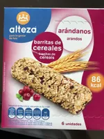 Barritas arándanos