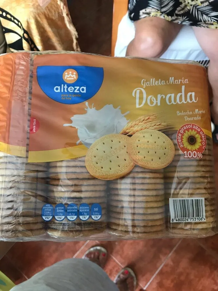 Galleta maria dorada