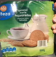 Galletas maría hojaldradas