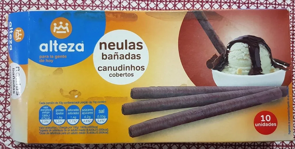 neulas bañadas