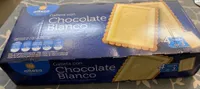 Galleta con chocolate blanco