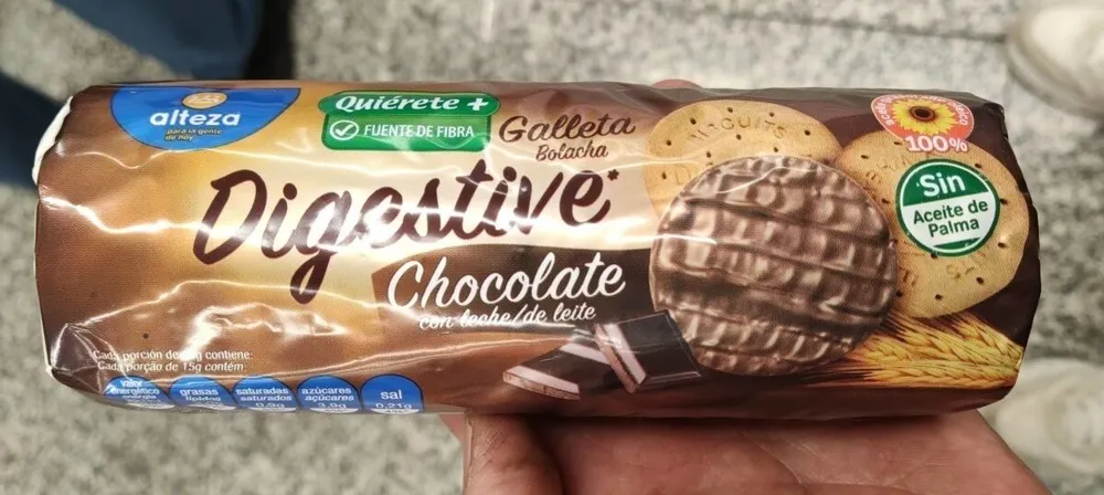 Digestive chocolate con leche