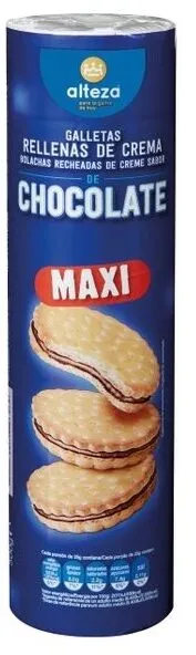 Galletas rellenas de chocolate maxi