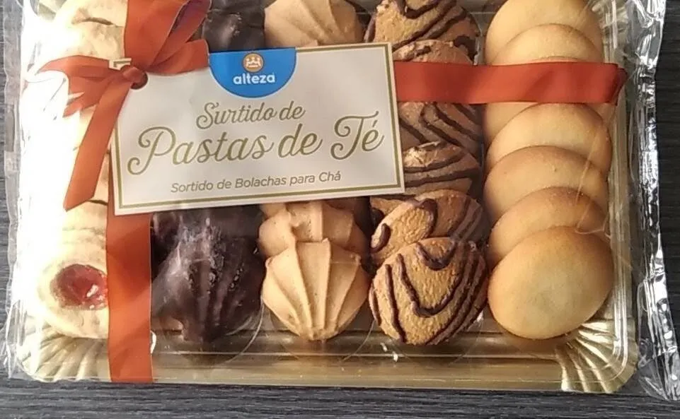 Surtido de pastas de té
