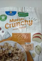Muesli crunchy con frutas