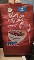 cereales rellenos de crema chocolate avellanas