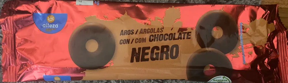 Aros con Chocolate Negro