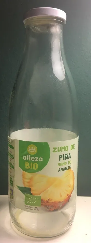 Zumo de piña