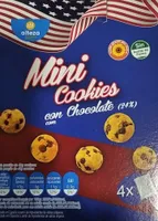 Mini cookies con chocolate