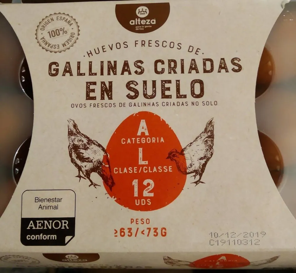 Huevos talla L
