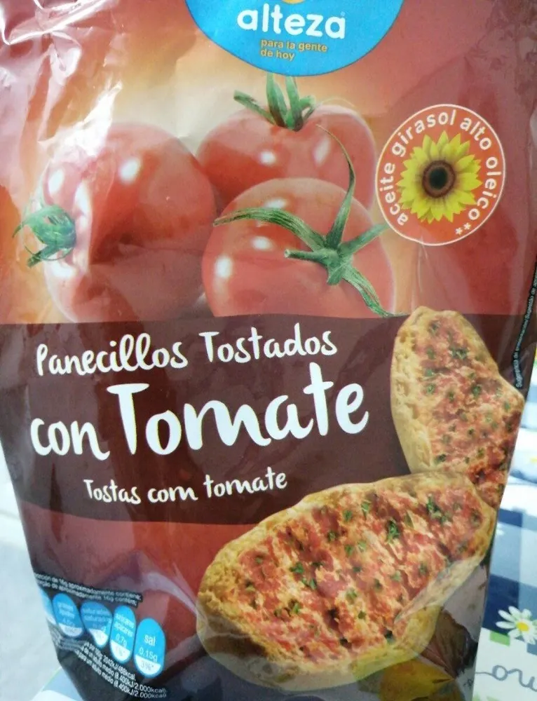 Panecillos Tostados con Tomate