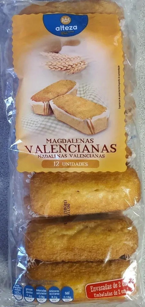 Magdalenas valencianas