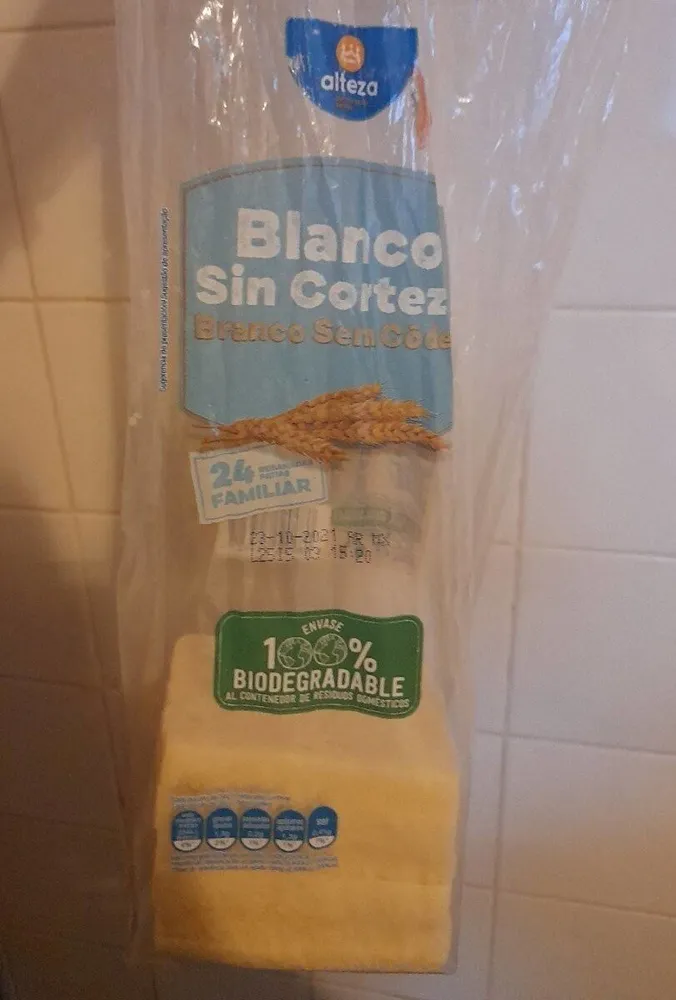 blanco sin corteza