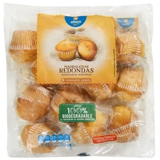 Magdalenas redondas