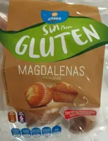Magdalenas sin gluten