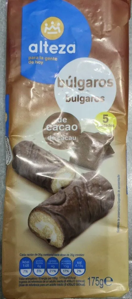 Búlgaros de cacao