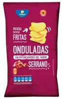 Patatas fritas onduladas serrano
