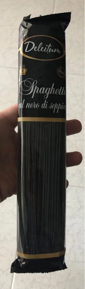 Spaghetti al nero di seppia