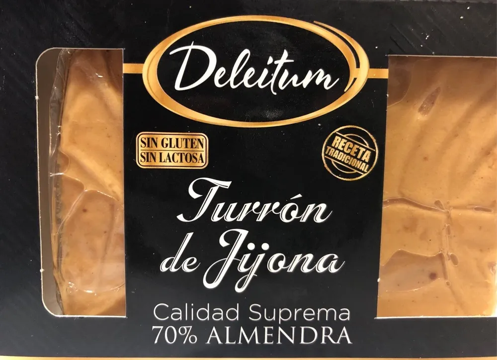 Turrón de Jijona 70% almendra