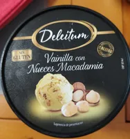 Helado Deleitum (vainilla y macadamia)