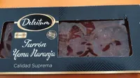 Turron Yema Naranja