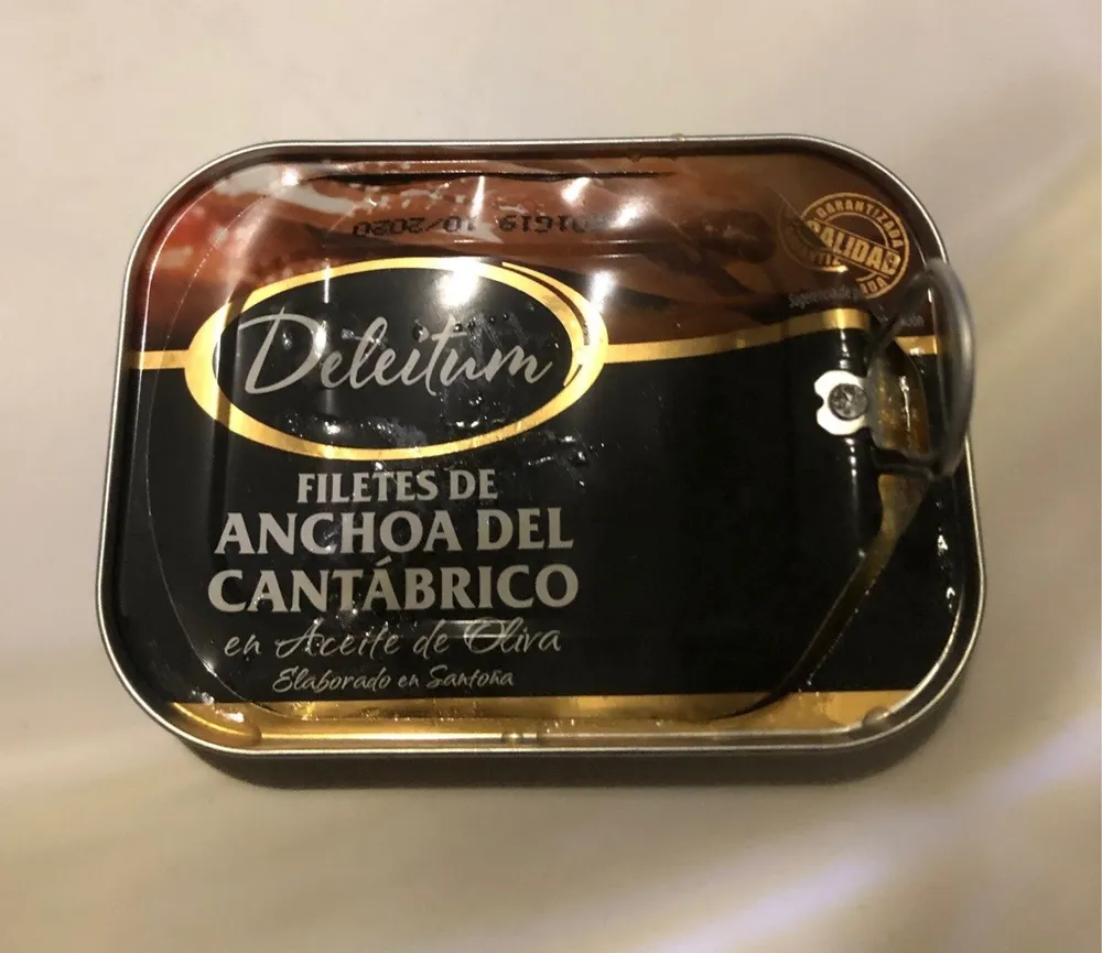 Filetes de Anchoa del Catabrico