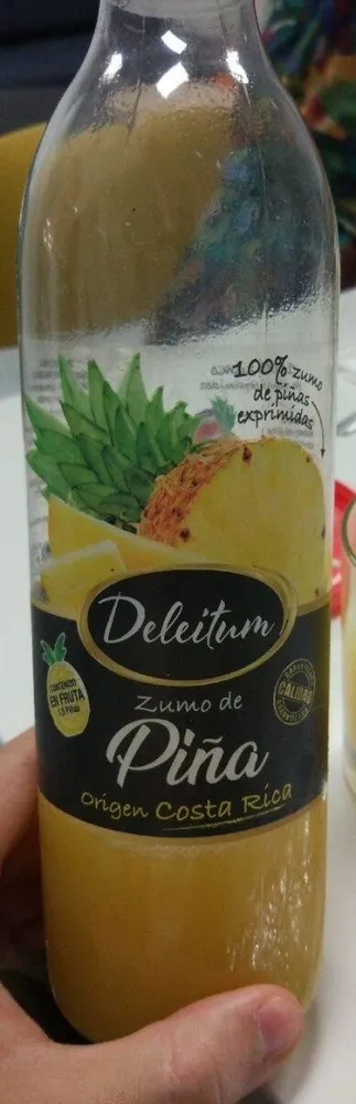 Zumo de piña