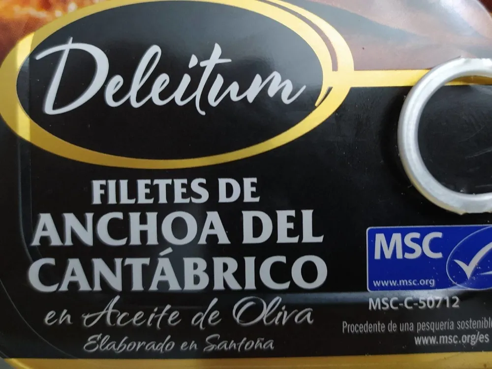 Filetes de Anchoa del Cantábrico