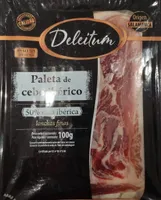 Paleta de cebo ibérico