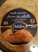 Tortilla de patata sin cebolla