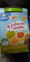 4 frutas con cereales