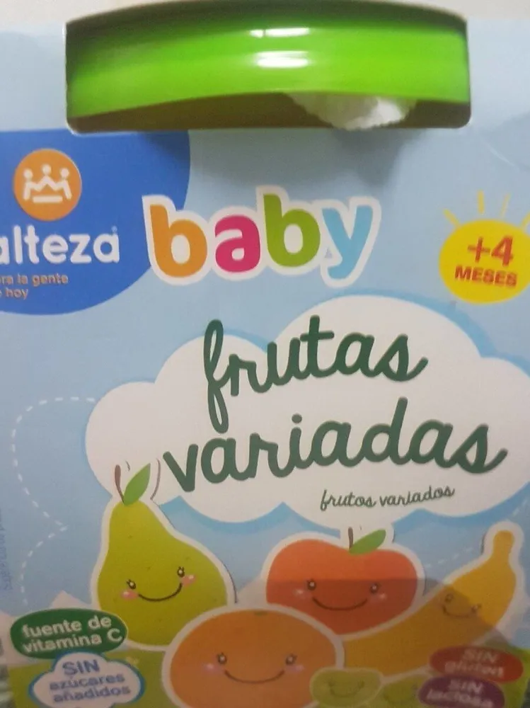 Frutas variadas baby