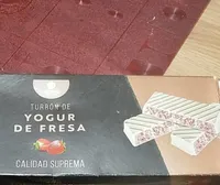 Turrón yogur de fresa