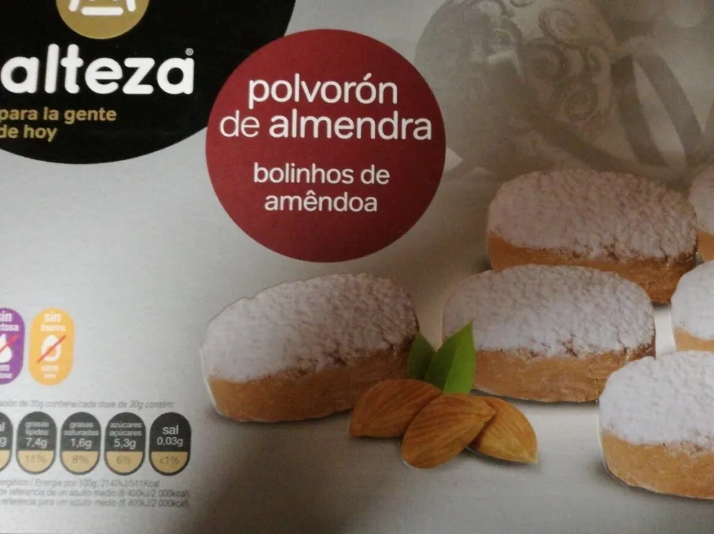 Polvorones de almendra