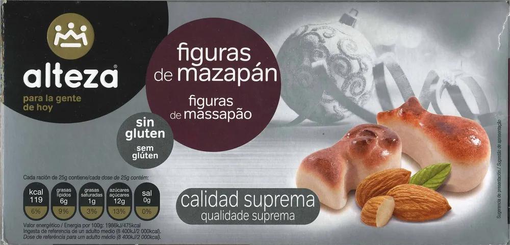 Figuras de mazapán