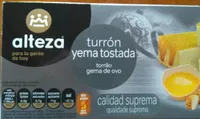 Turrón yema tostada