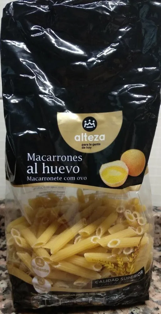 Macarrones al huevo