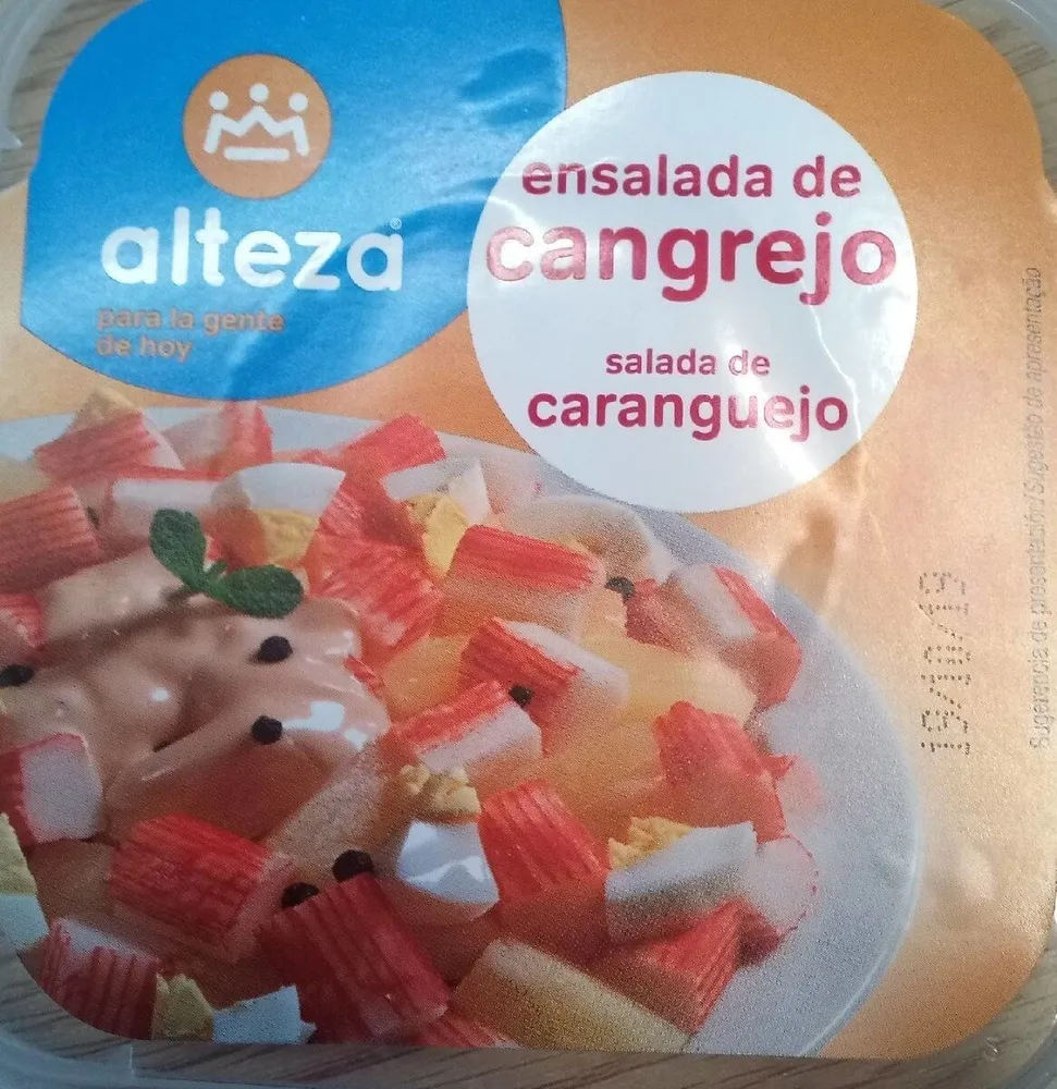 Ensalada de cangrejo