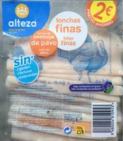 Lonchas Finas de Pavo