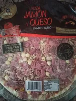 Pizza jamon queso