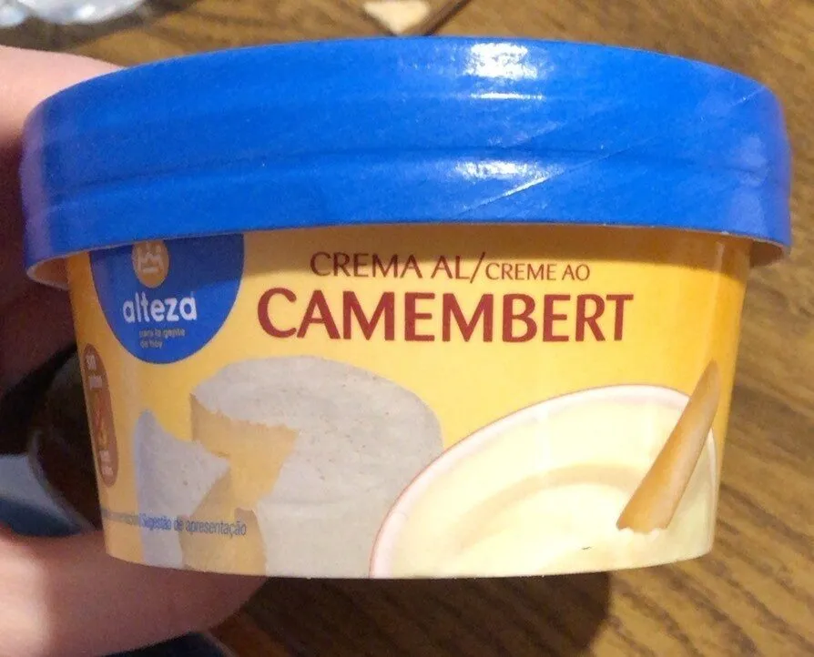 Crema queso camembert