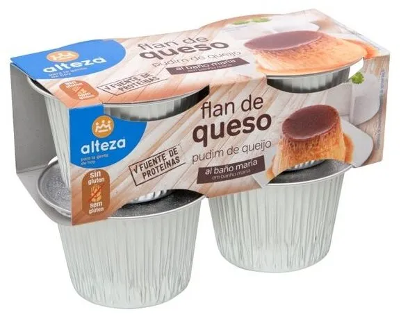 Flan de queso