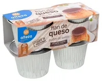 Flan de queso