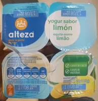 Yogur sabor limon