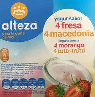Yogures de sabores