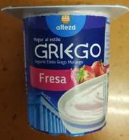 Yogur al estilo Griego, fresa