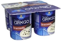 Yogur griego stracciatella
