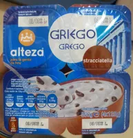 Yogur griego estilo stracciatela