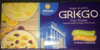 Yogur griego con fruta